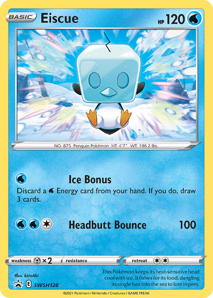 Sword & Shield Promo's Eiscue #128